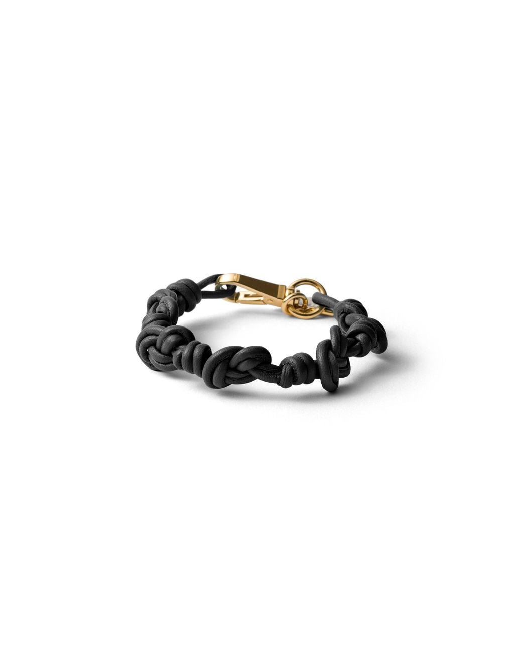 Prada White Nappa Leather Bracelet