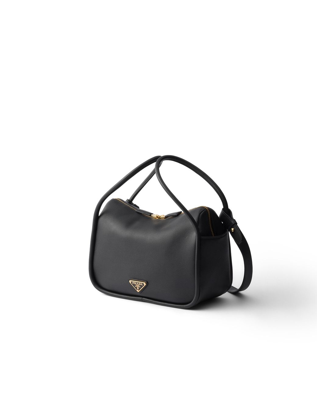 Prada Blue Darling Leather Handbag