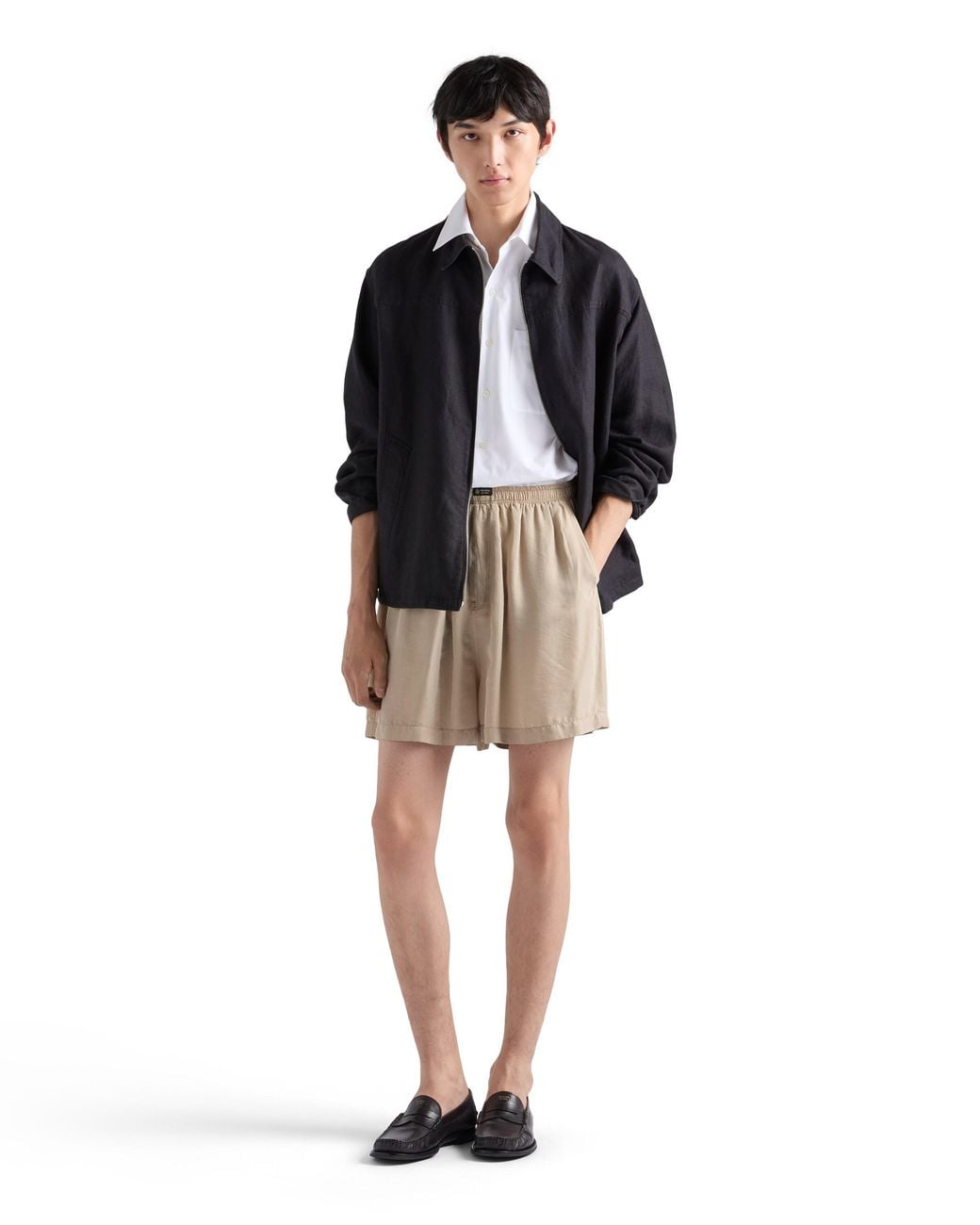 Prada White Cotton Shirt for men