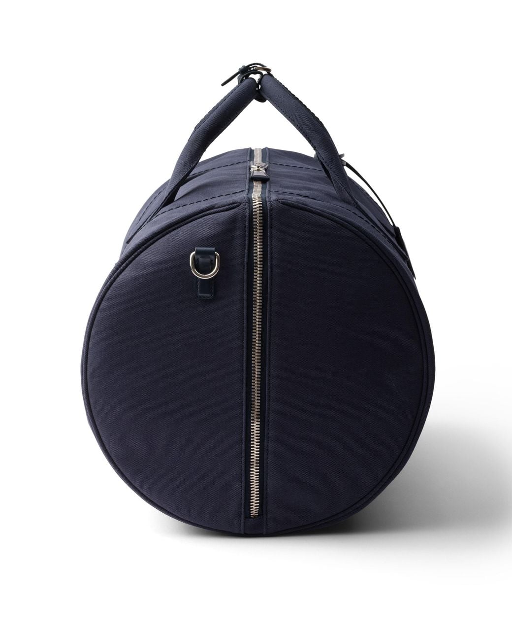 Prada Blue Weekender Aus Canvas