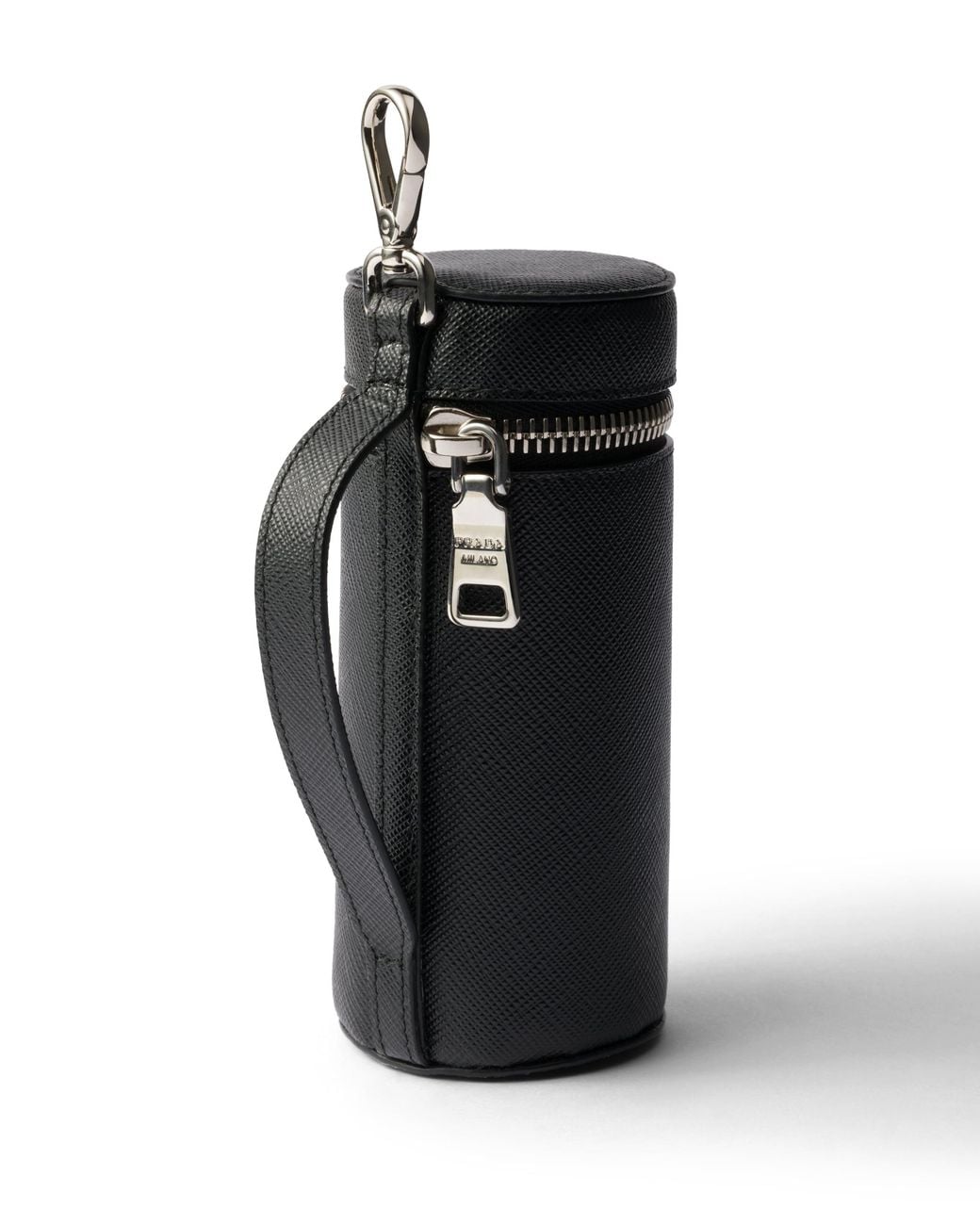 Prada White Saffiano Leather Golf Ball Case