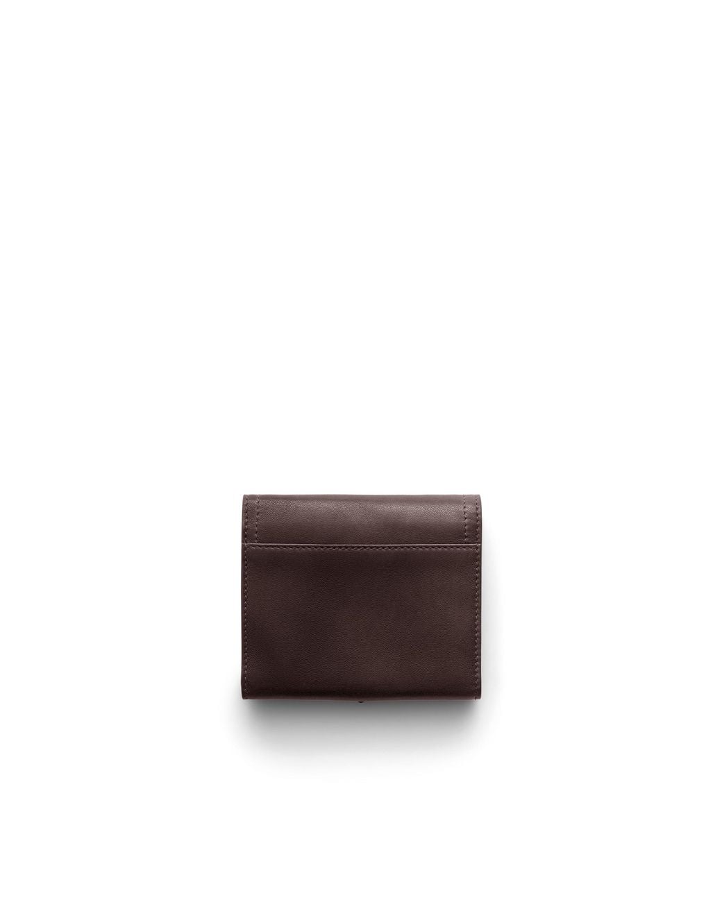 Prada White Small Nappa Leather Wallet