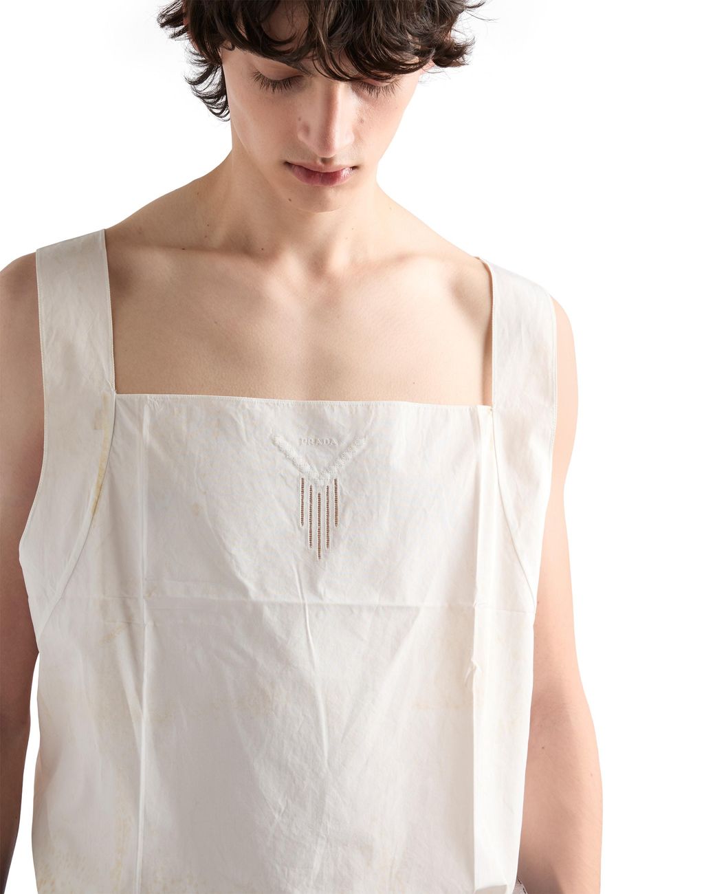 Canotta di Prada in White da Uomo