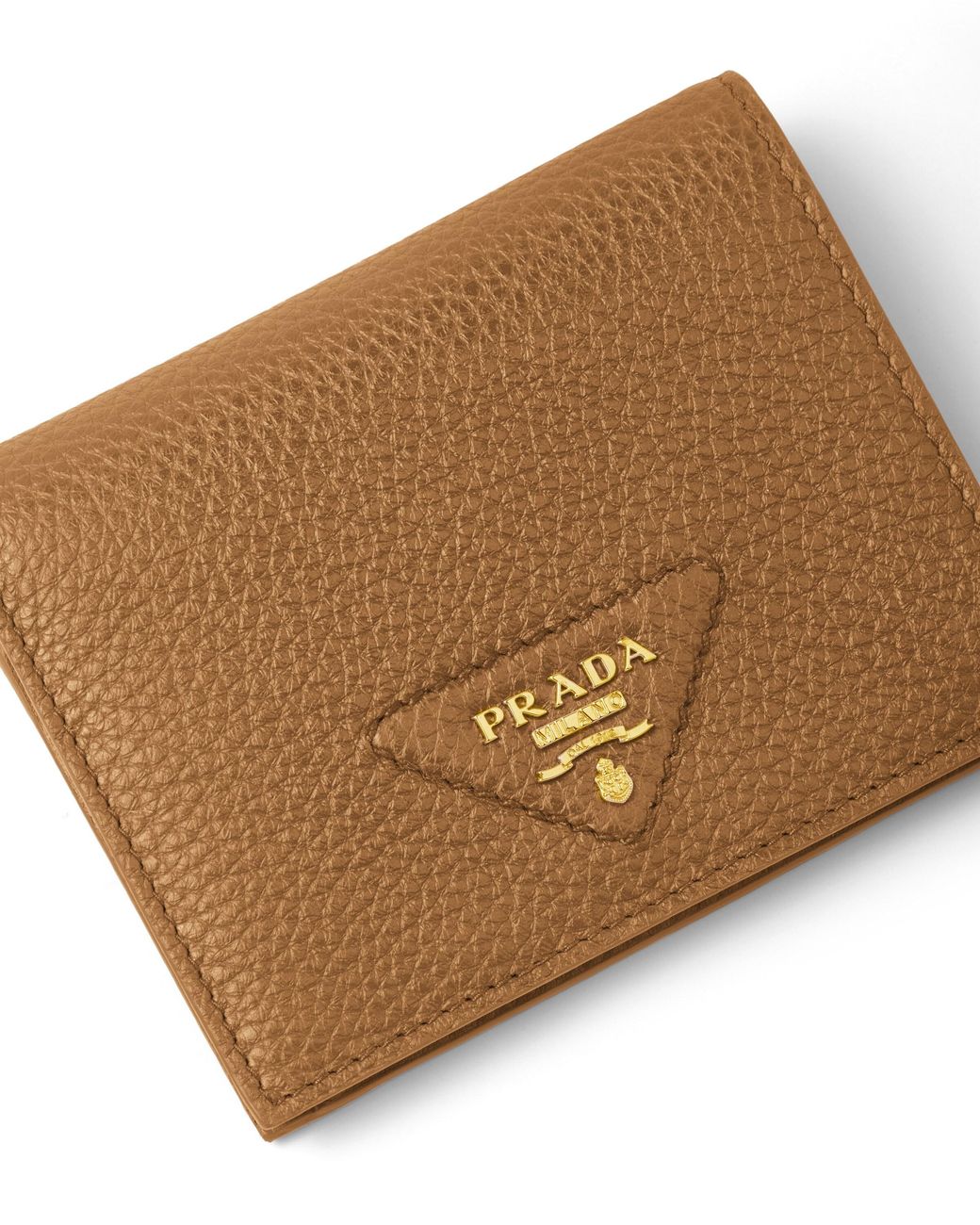 Prada White Small Leather Wallet