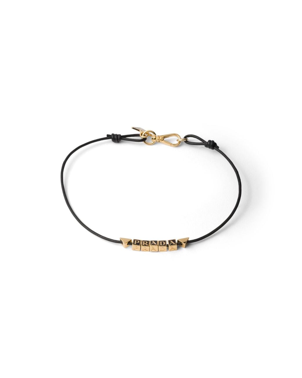 Prada Metallic Nappa Leather Choker