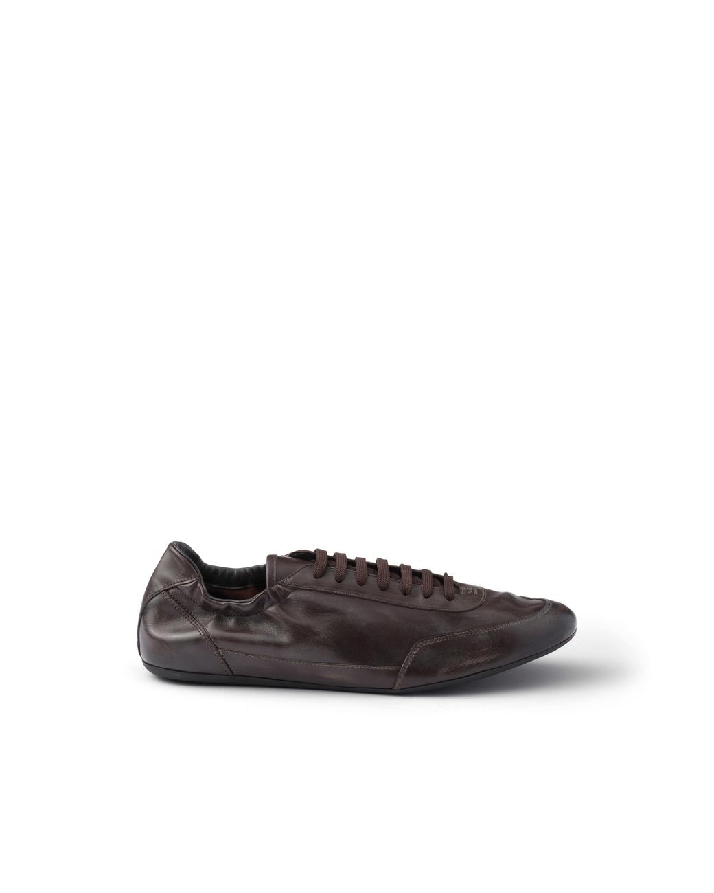 Baskets Collapse En Cuir Prada pour homme en coloris Brown