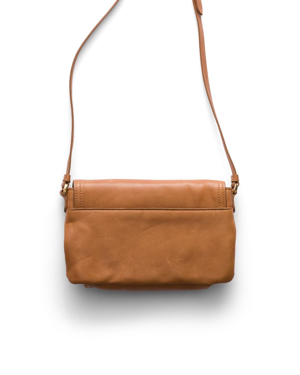 Prada Brown Nappa Leather Smartphone Holder