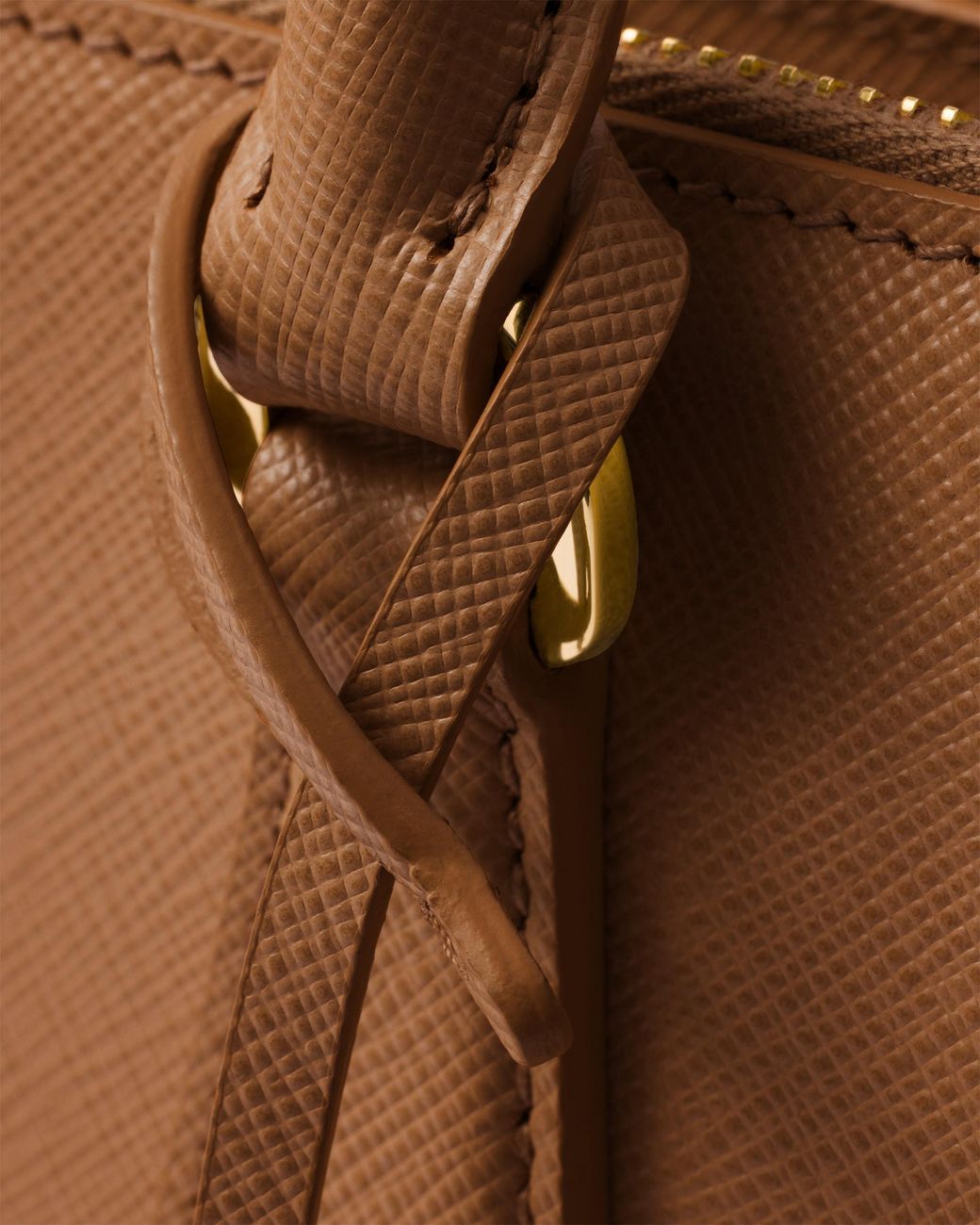 Prada Brown Galleria Medium Saffiano Leather Bag