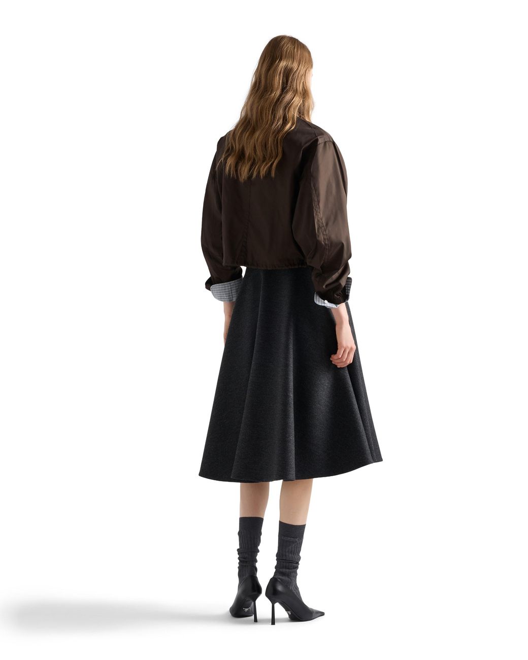 Prada Brown Re-Nylon Blouson Jacket