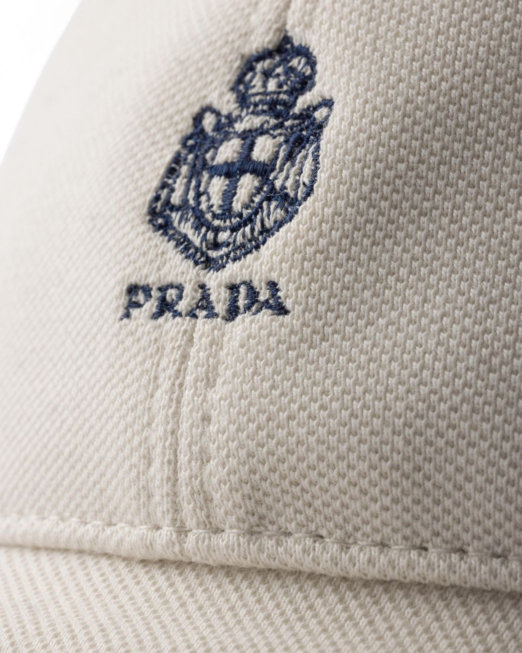 Cappello Da Baseball di Prada in White da Uomo