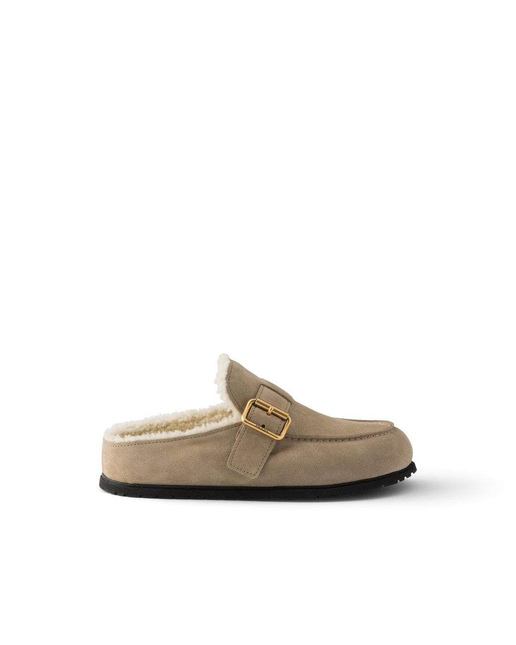 Prada Multicolor Suede Mules