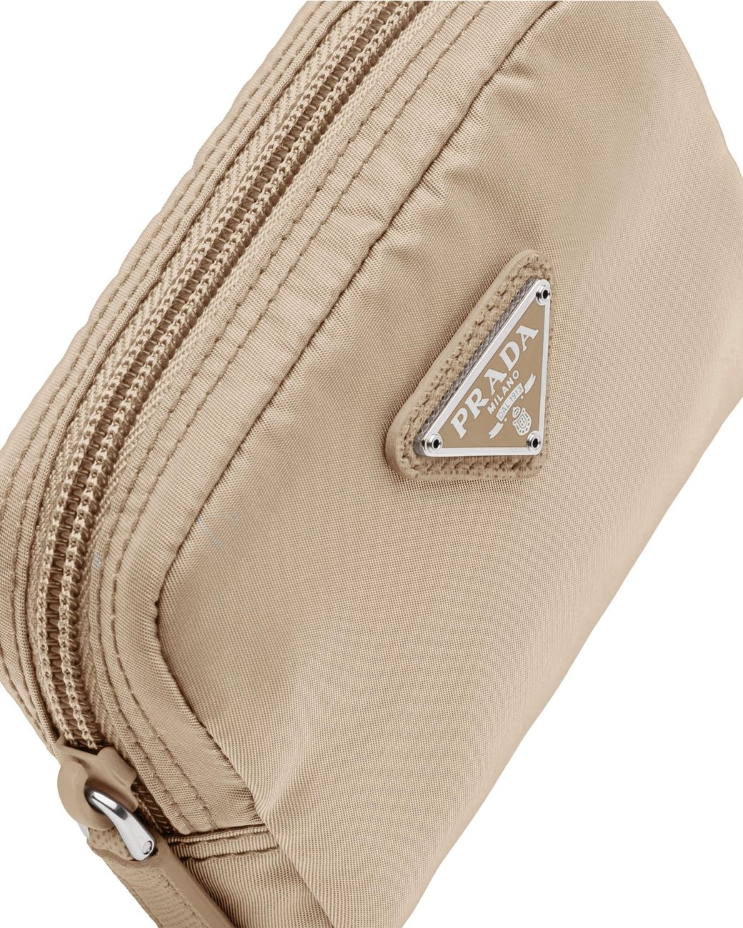 Prada White Re-nylon Necessaire