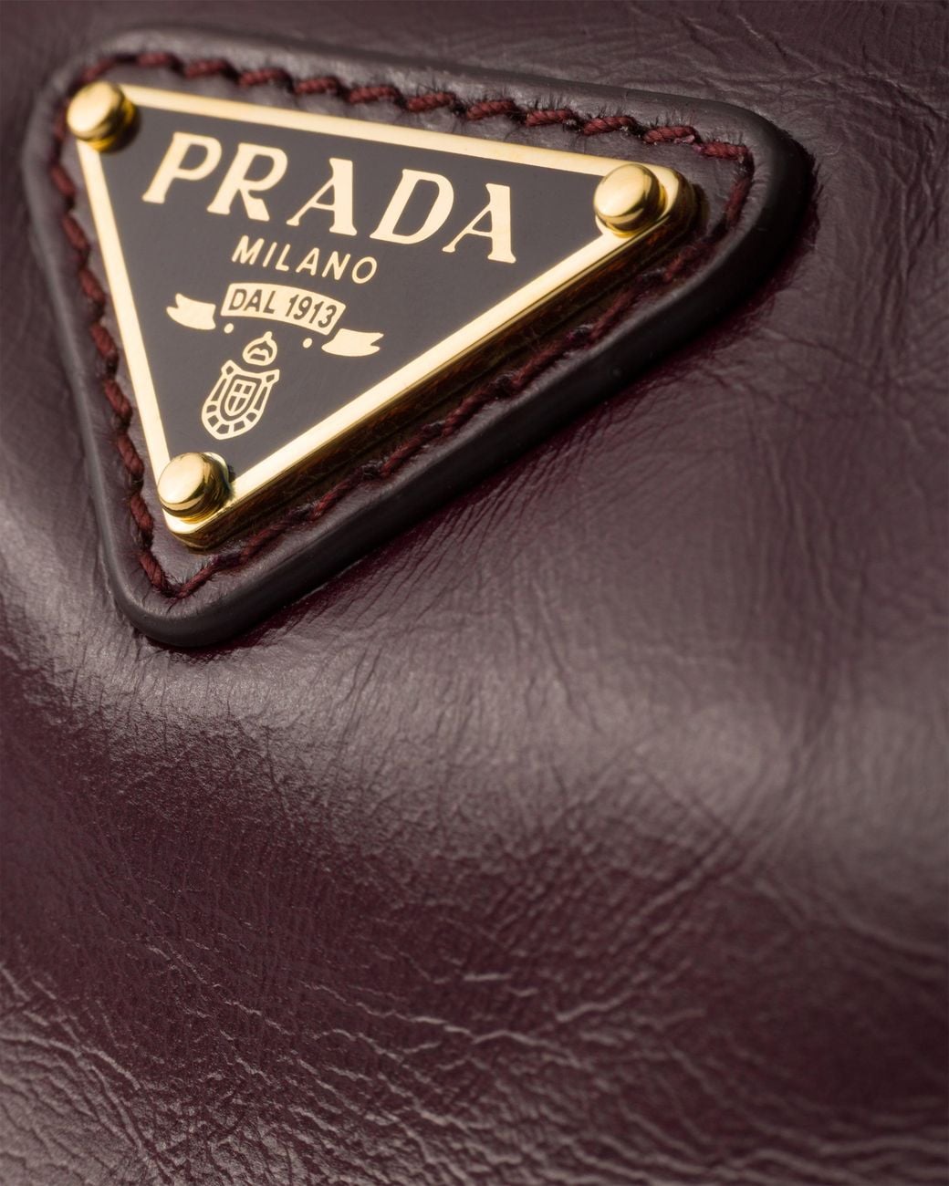 Prada Purple Leather Mini-Bag