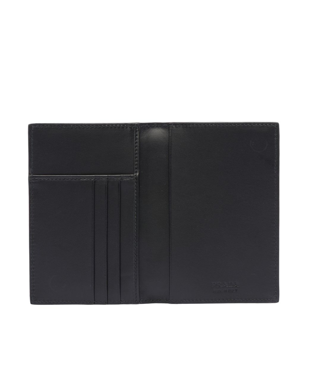 Prada - Black Saffiano Sport Passport Holder