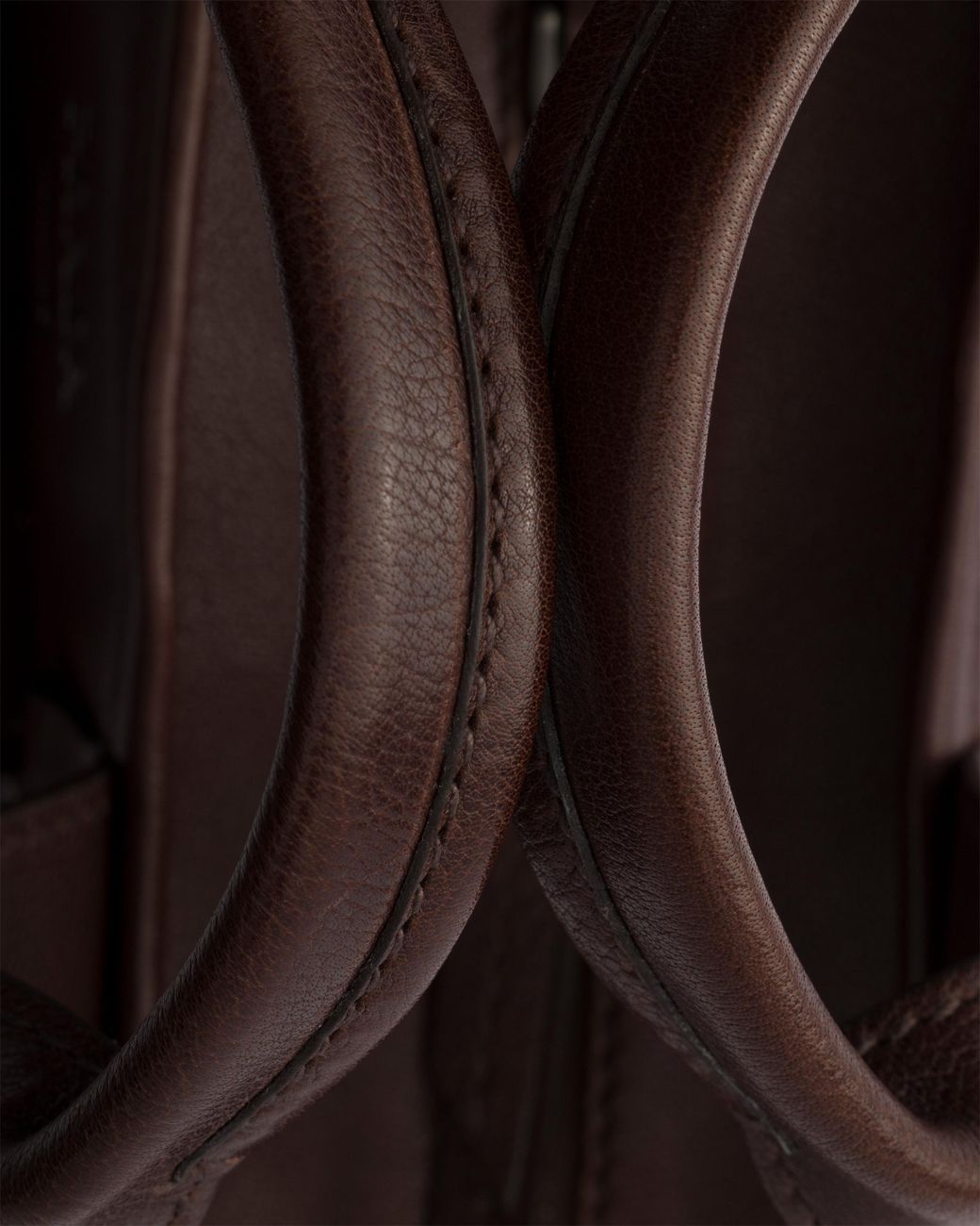Prada Brown Route Medium Leather Tote Bag, Cocoa