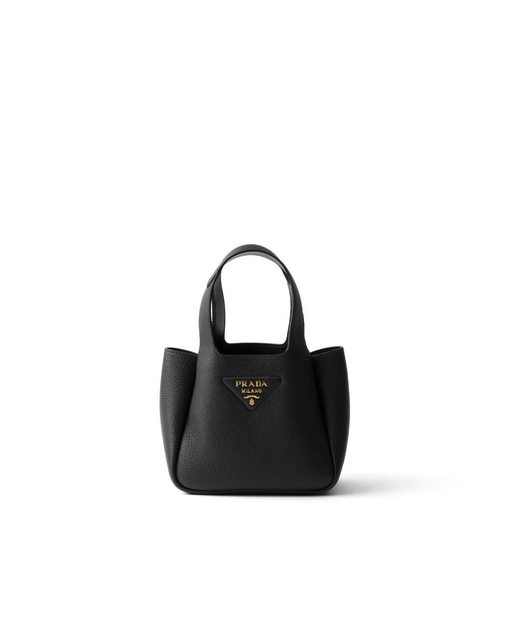 Borsa A Mano Liaison Mini di Prada in Black