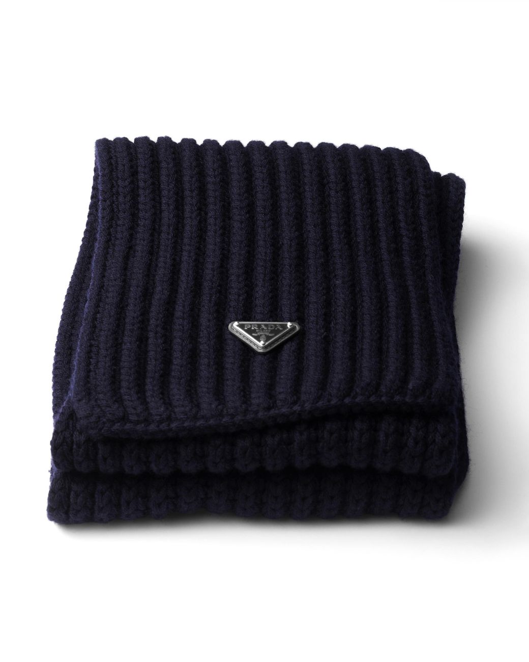 Prada Black Wool Scarf for men