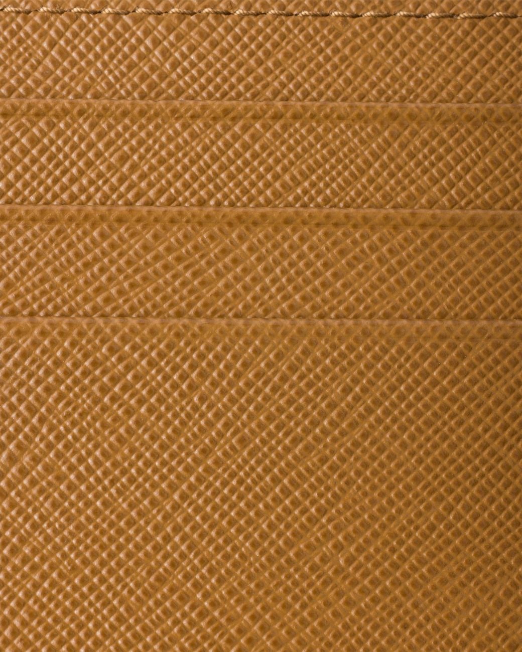 Prada White Saffiano Leather Card Holder