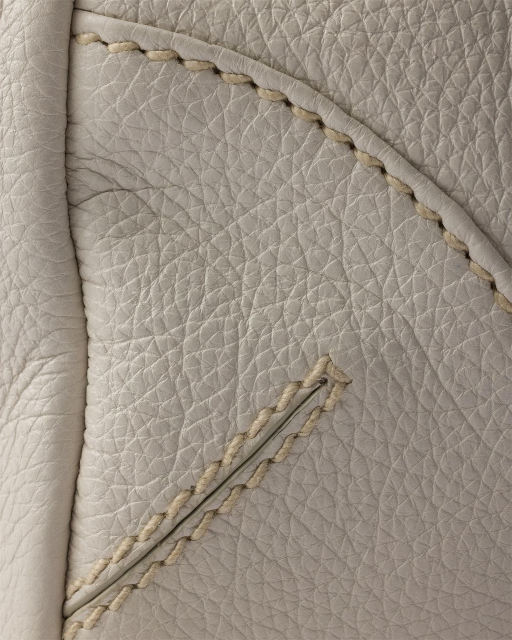 Prada Natural Karin Medium Antiqued Leather Tote Bag