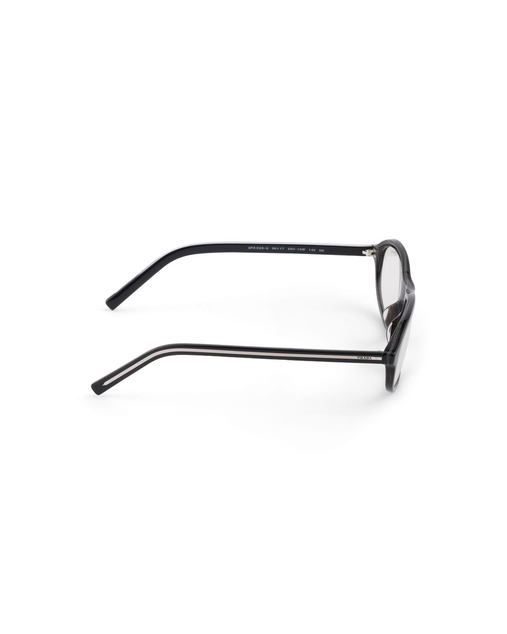 Prada White Sunglasses With The Iconic Metal Plaque