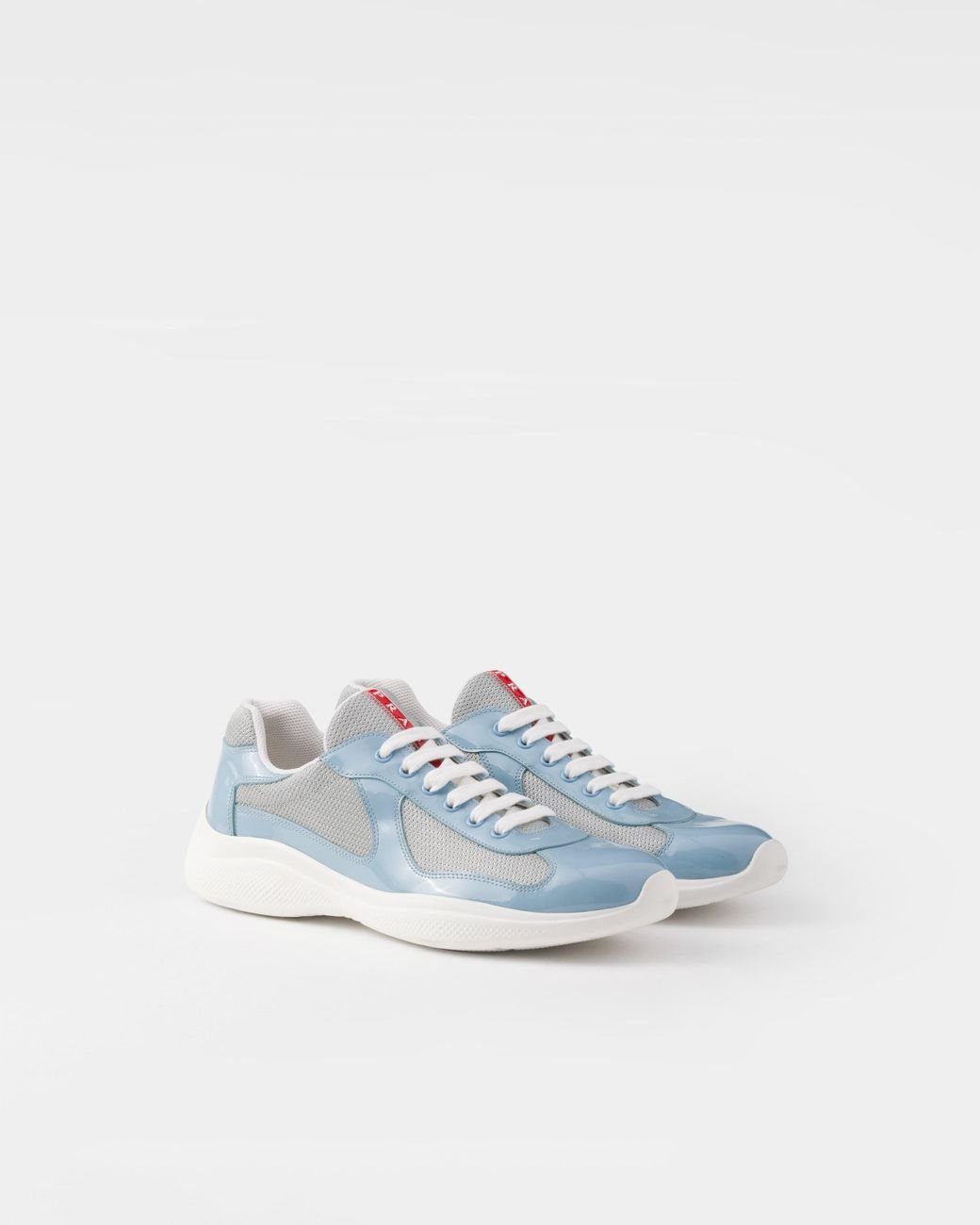 Prada America s Cup Sneakers in Blue for Men Lyst UK