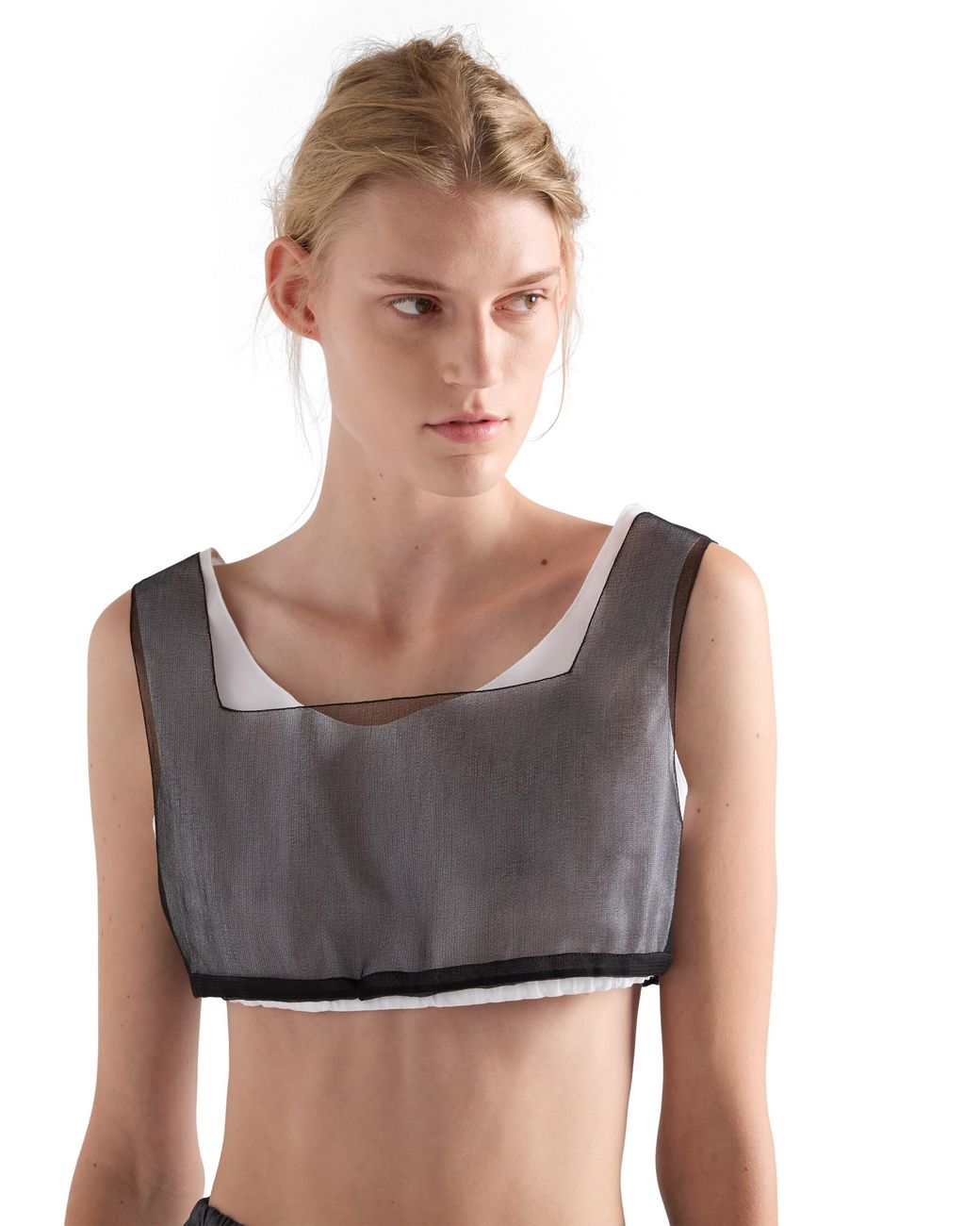 Prada Blue Cigaline Top