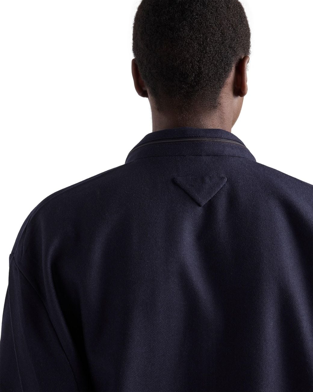 Prada Blue Re-Wool Blouson