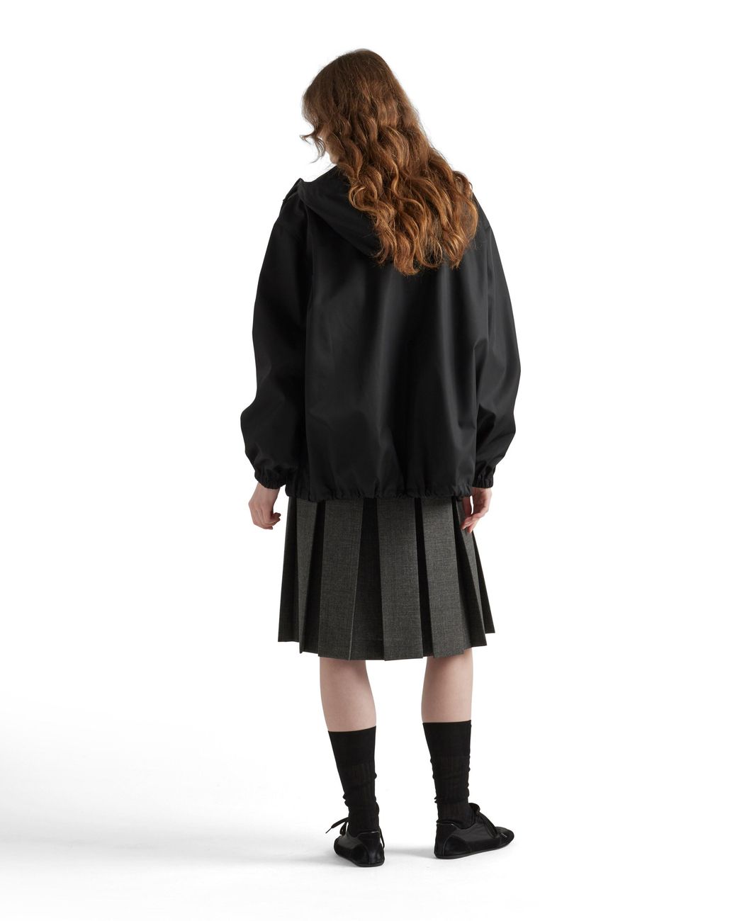 Prada Black Re-Nylon Blouson Jacket