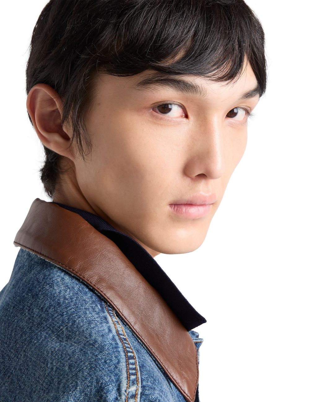 Prada Blue Denim Jacket for men