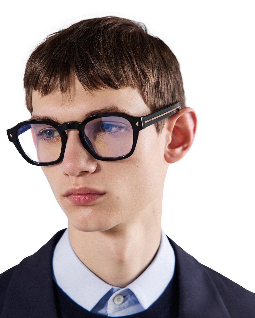 Prada Multicolor Sunglasses With The Iconic Metal Plaque for men