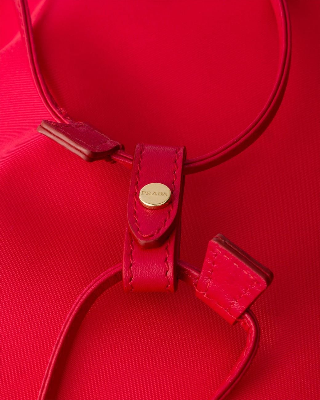 Prada Red Wish Re-Nylon Pouch