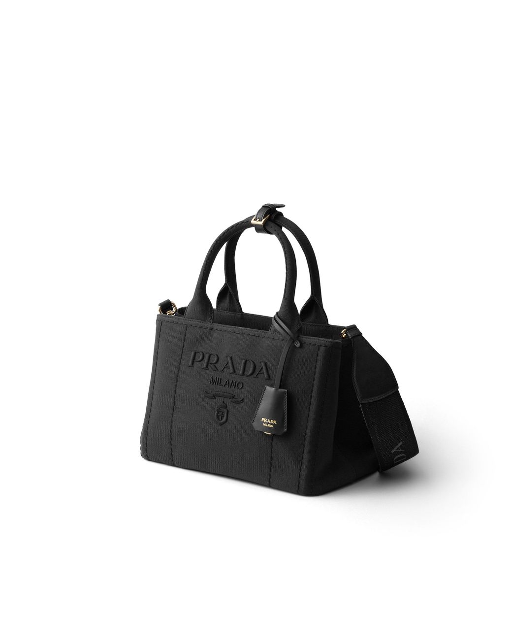 Borsa Jardinière Small di Prada in Black