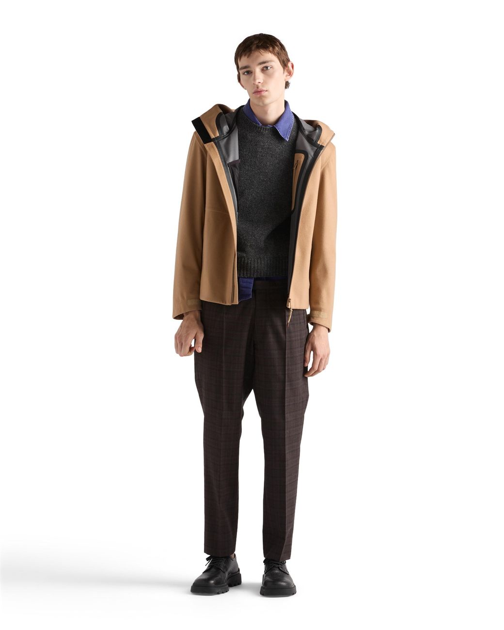 Chaqueta De Cachemir, Hombre, Talla Prada de hombre de color Natural