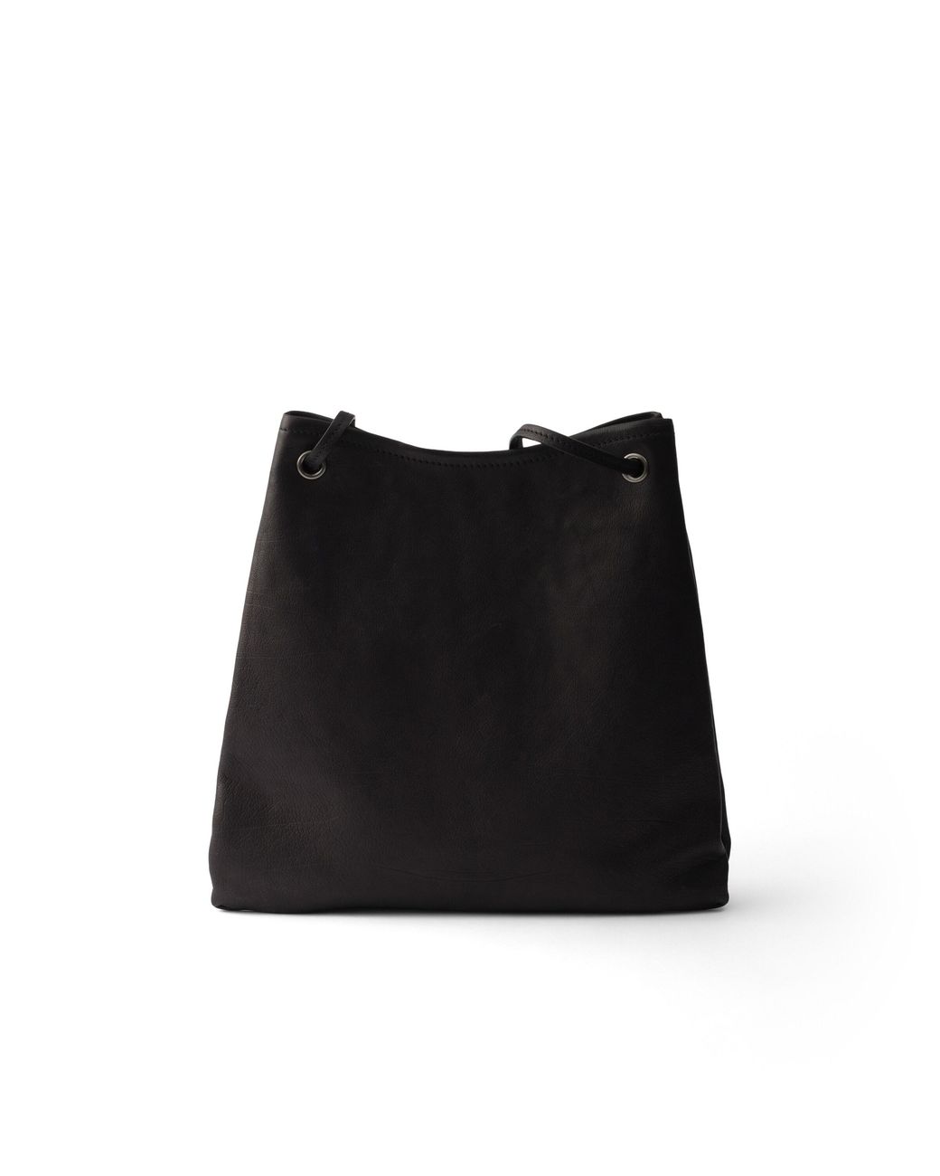 Prada Black Route Large Leather Bag