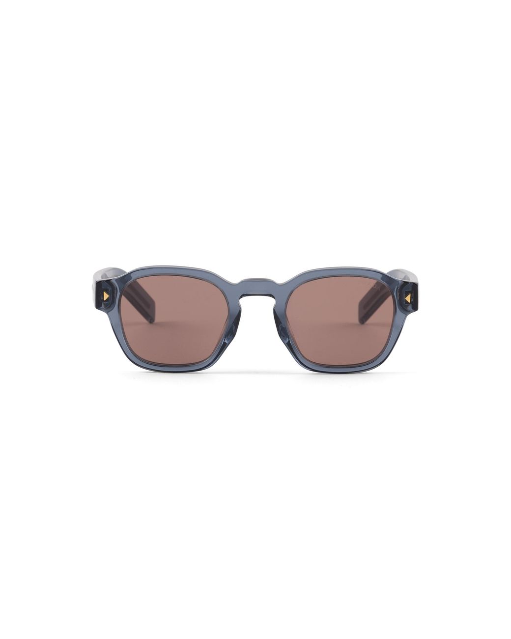 Prada Multicolor Sunglasses With Iconic Metal Plaque for men