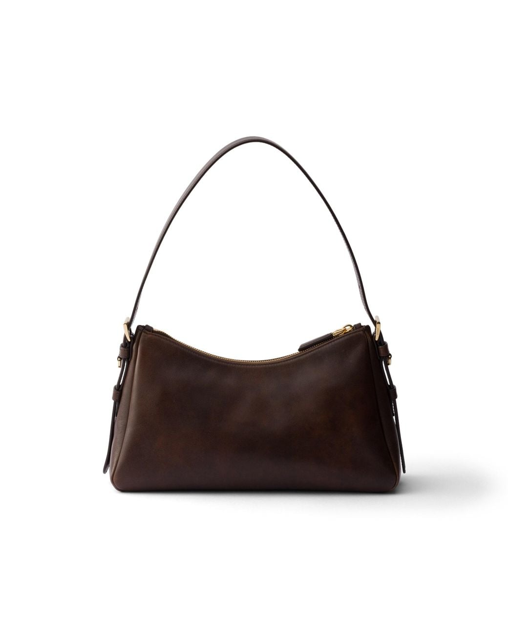 Borsa A Spalla Aimée Medium di Prada in Brown
