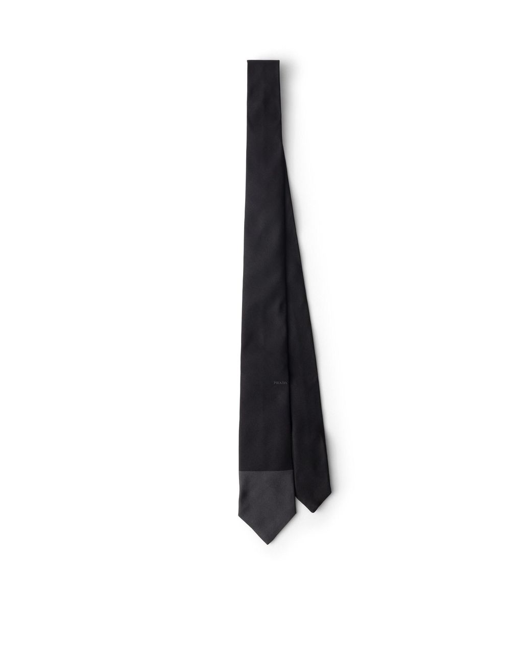 Prada White Silk Tie for men