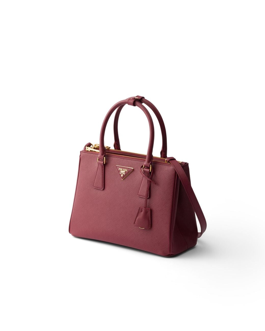 Prada Red Galleria Medium Saffiano Leather Bag