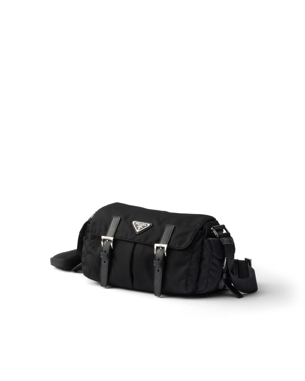 Prada Black Medium Re-Nylon Shoulder Bag