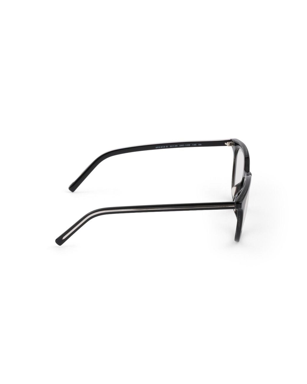 Prada White Sunglasses With The Iconic Metal Plaque for men