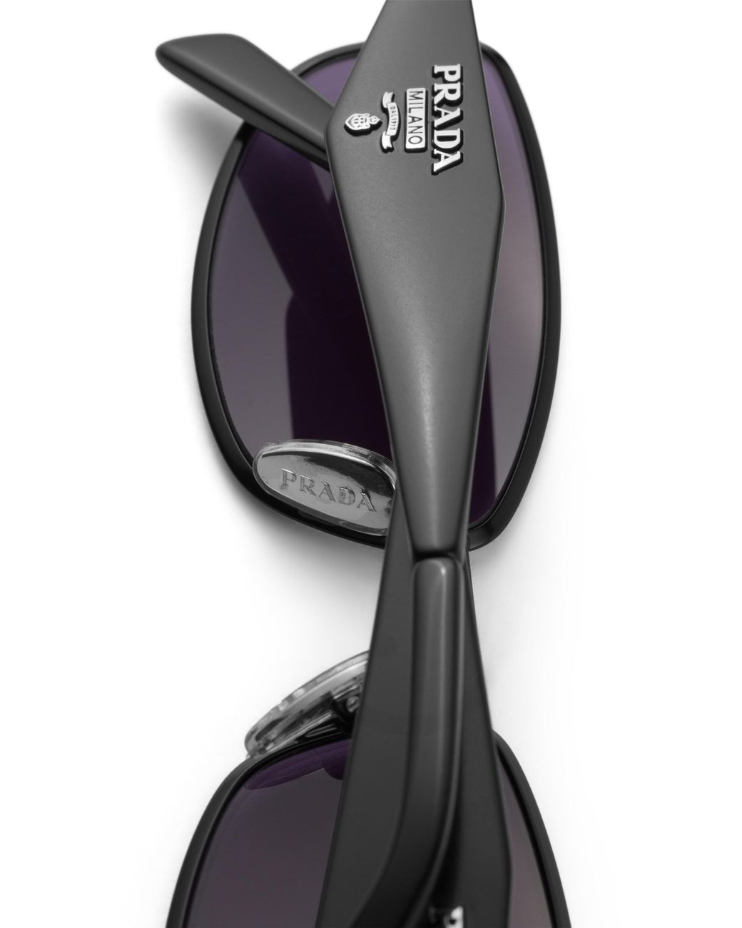 Prada Purple Sunglasses With Logo