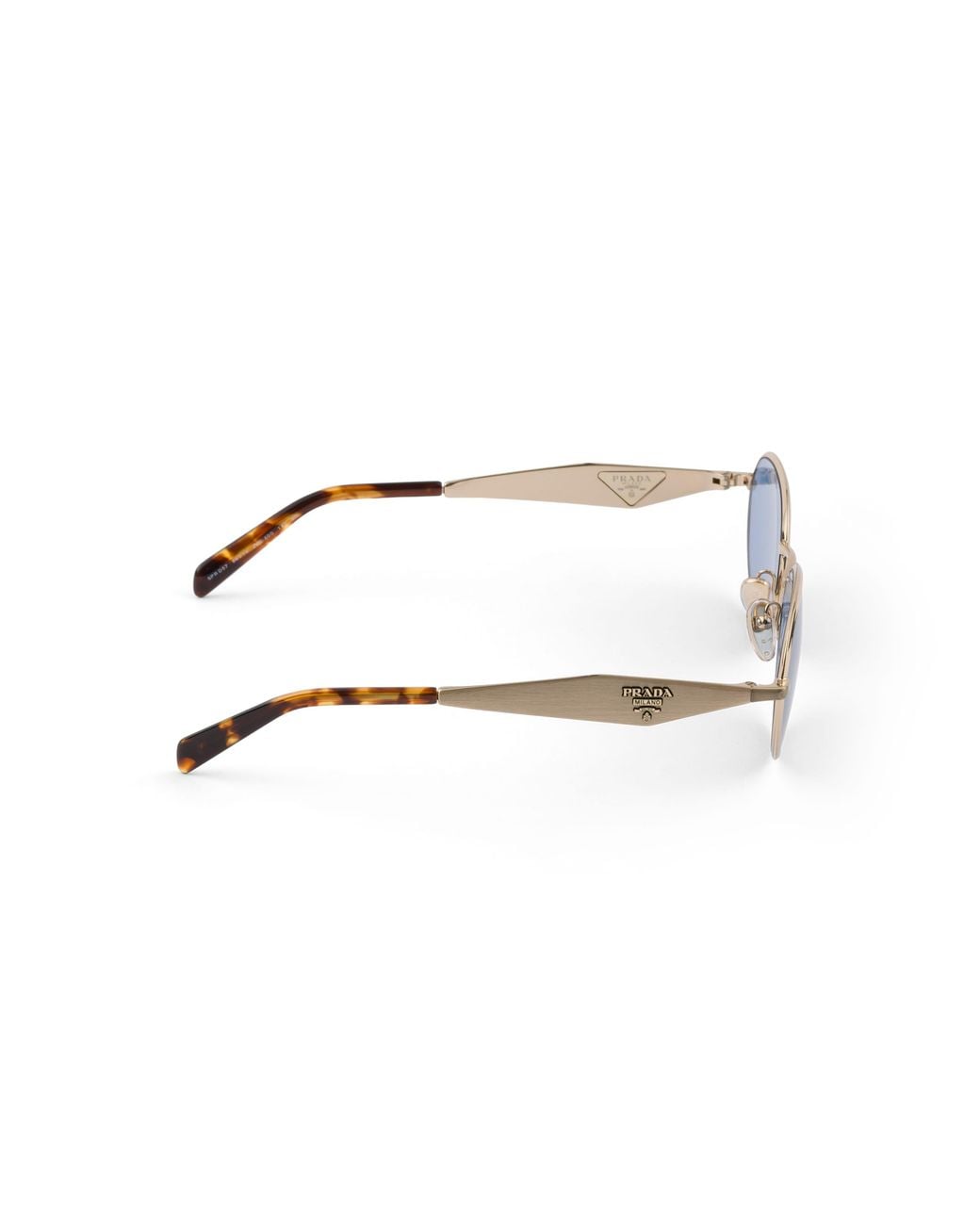 Prada Blue Sunglasses With Logo