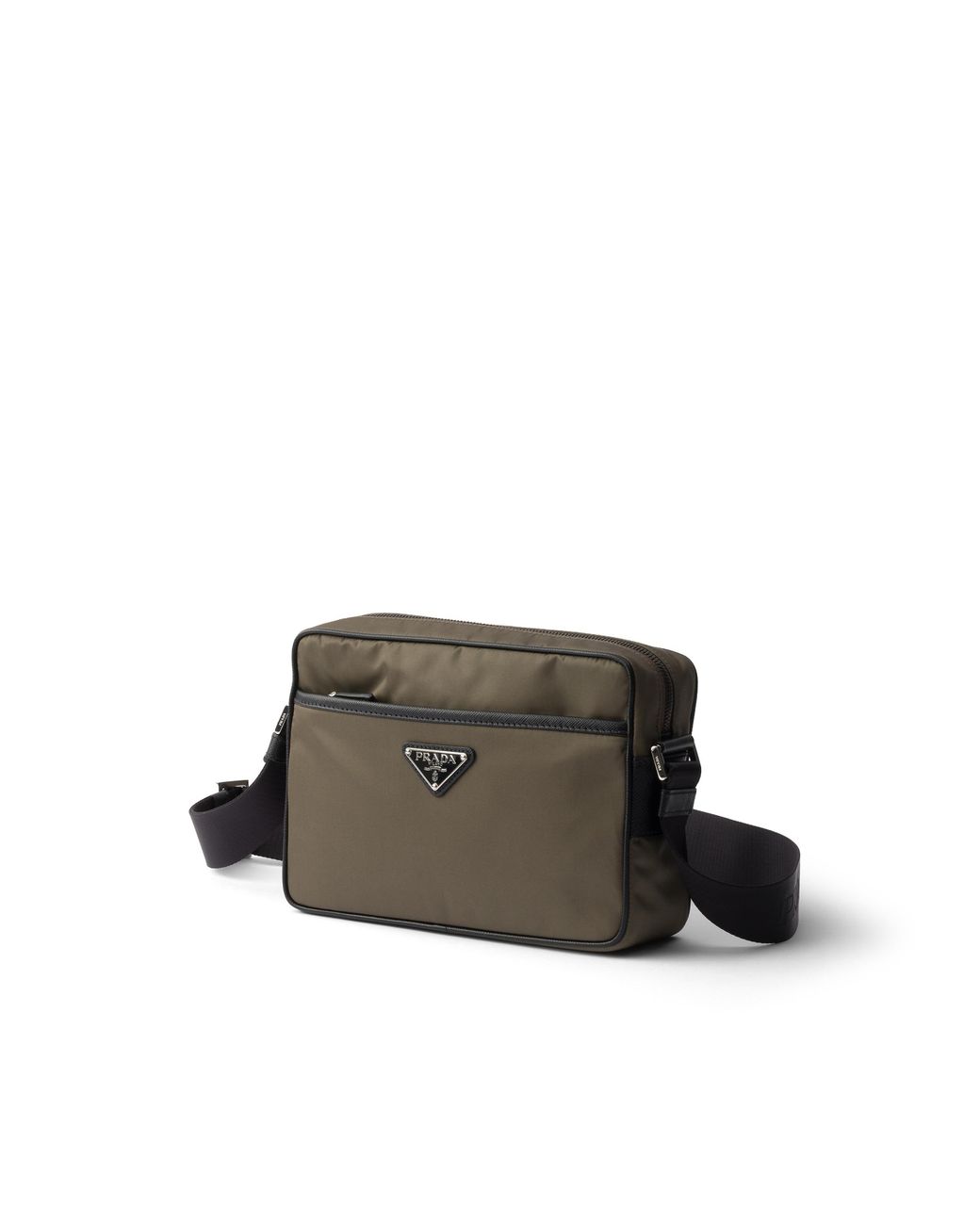 Prada Brown Re-Nylon And Saffiano Shoulder Bag for men