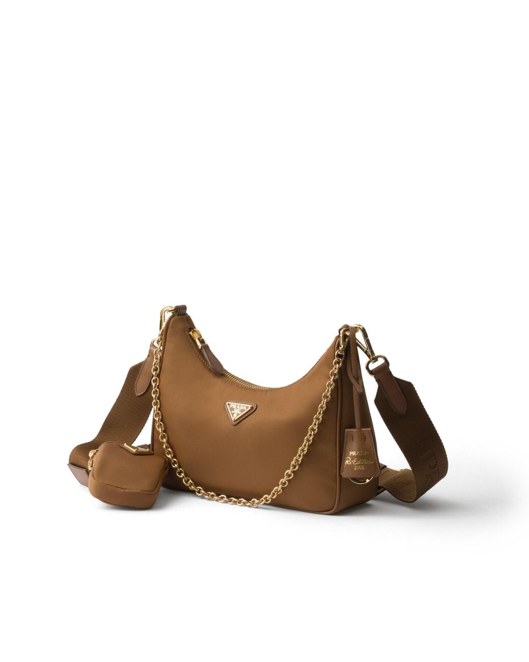 Prada Brown Re-Edition 2005 Re-Nylon Bag