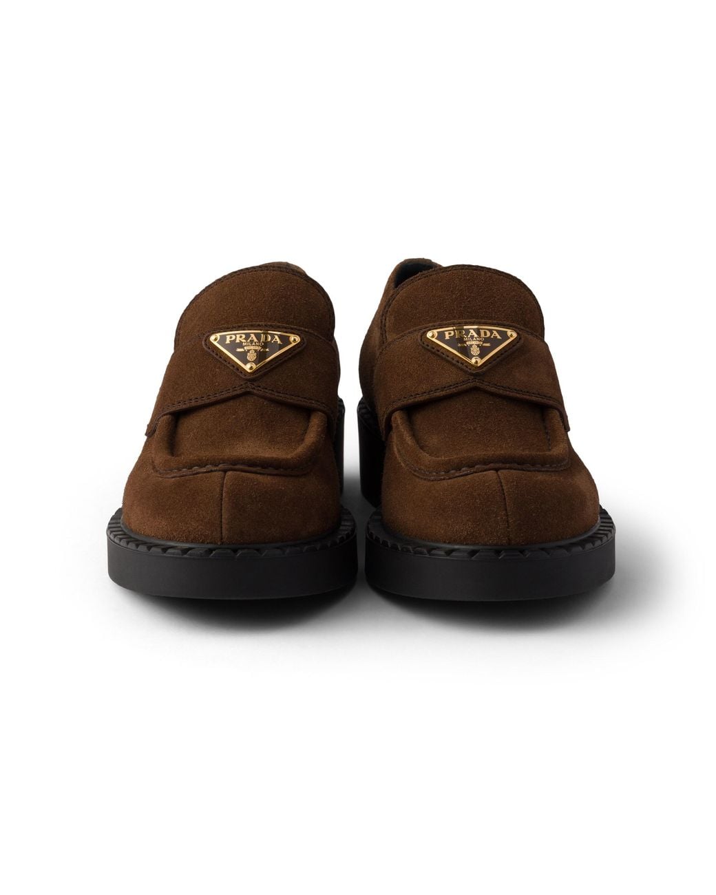 Prada Brown Low Shoes