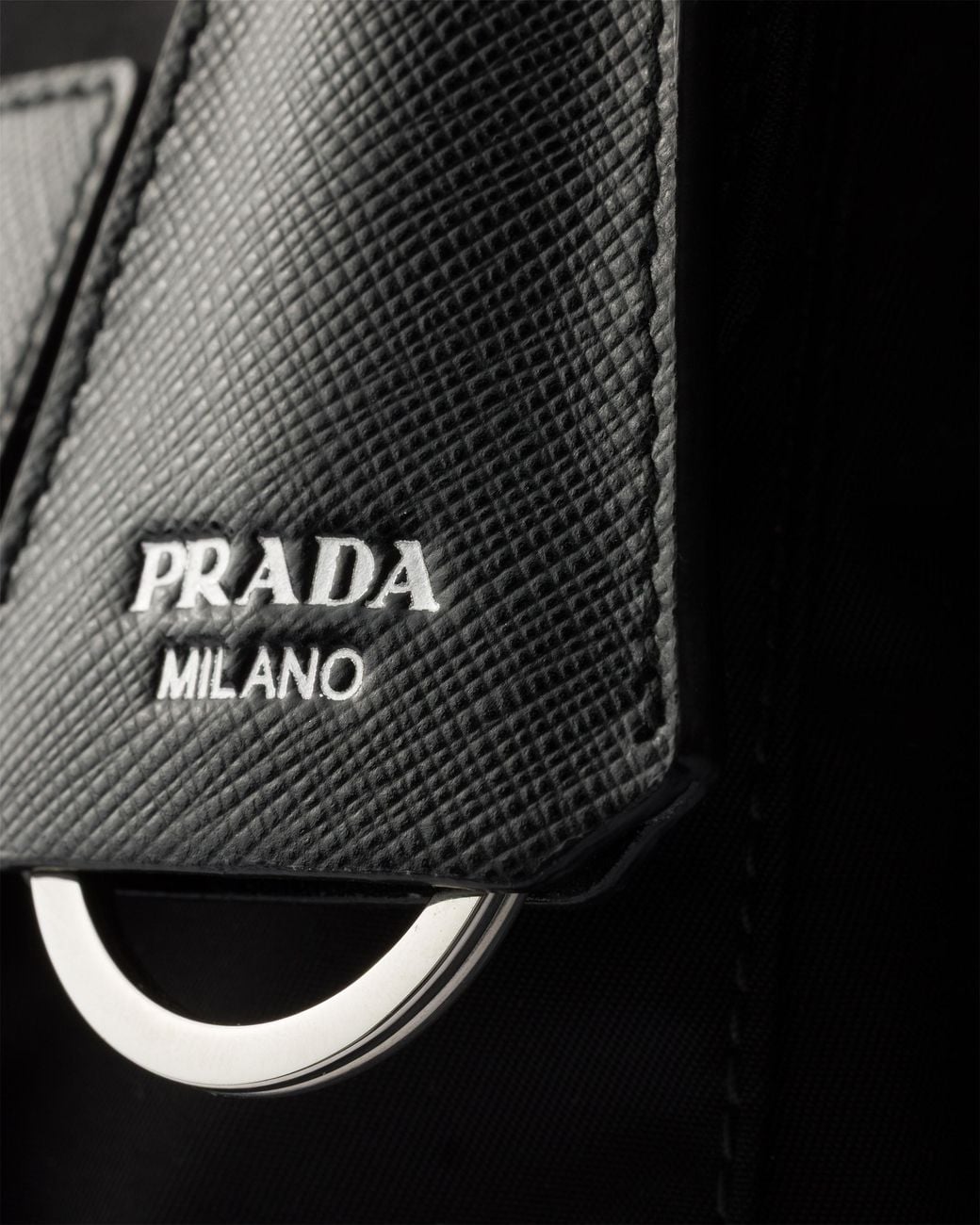 Prada Black Large Re-Nylon Shopping Bag