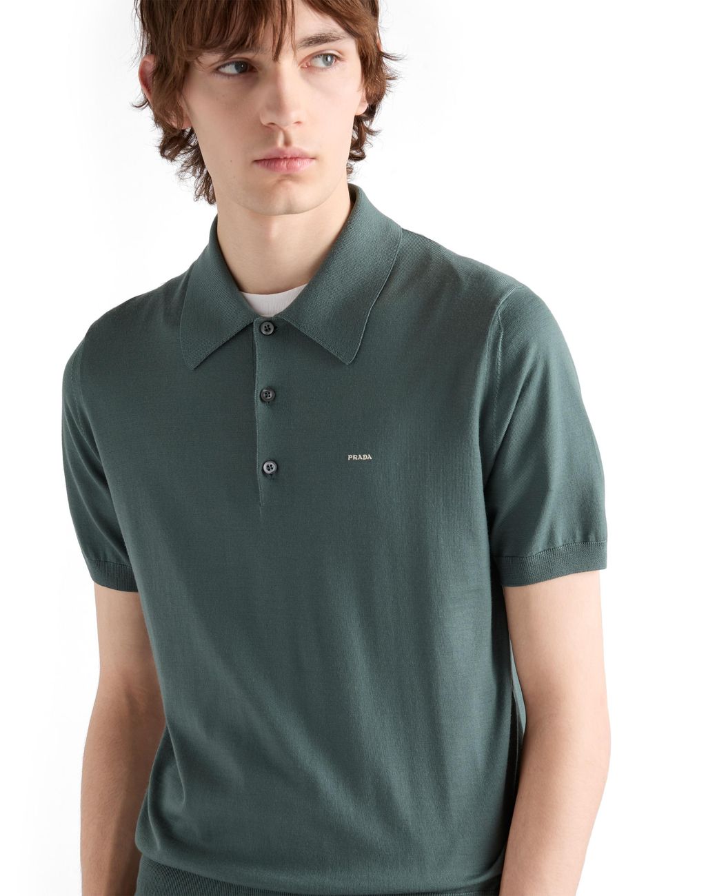 Polo di Prada in Green da Uomo