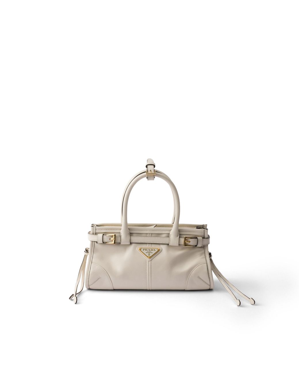 Prada Natural Bonnie Leather Mini Handbag