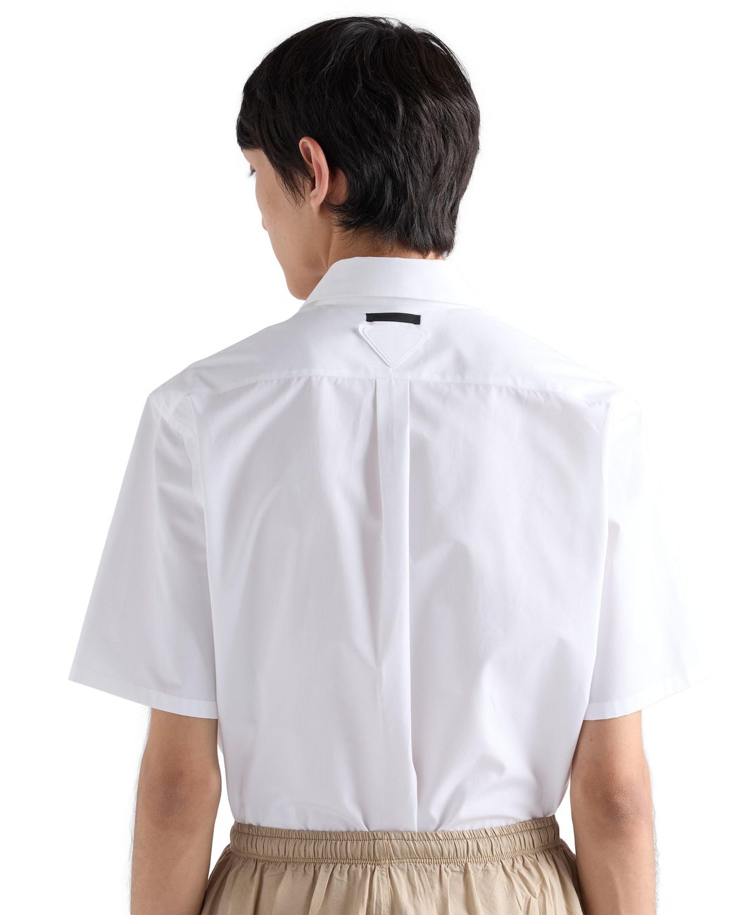 Prada White Cotton Shirt for men