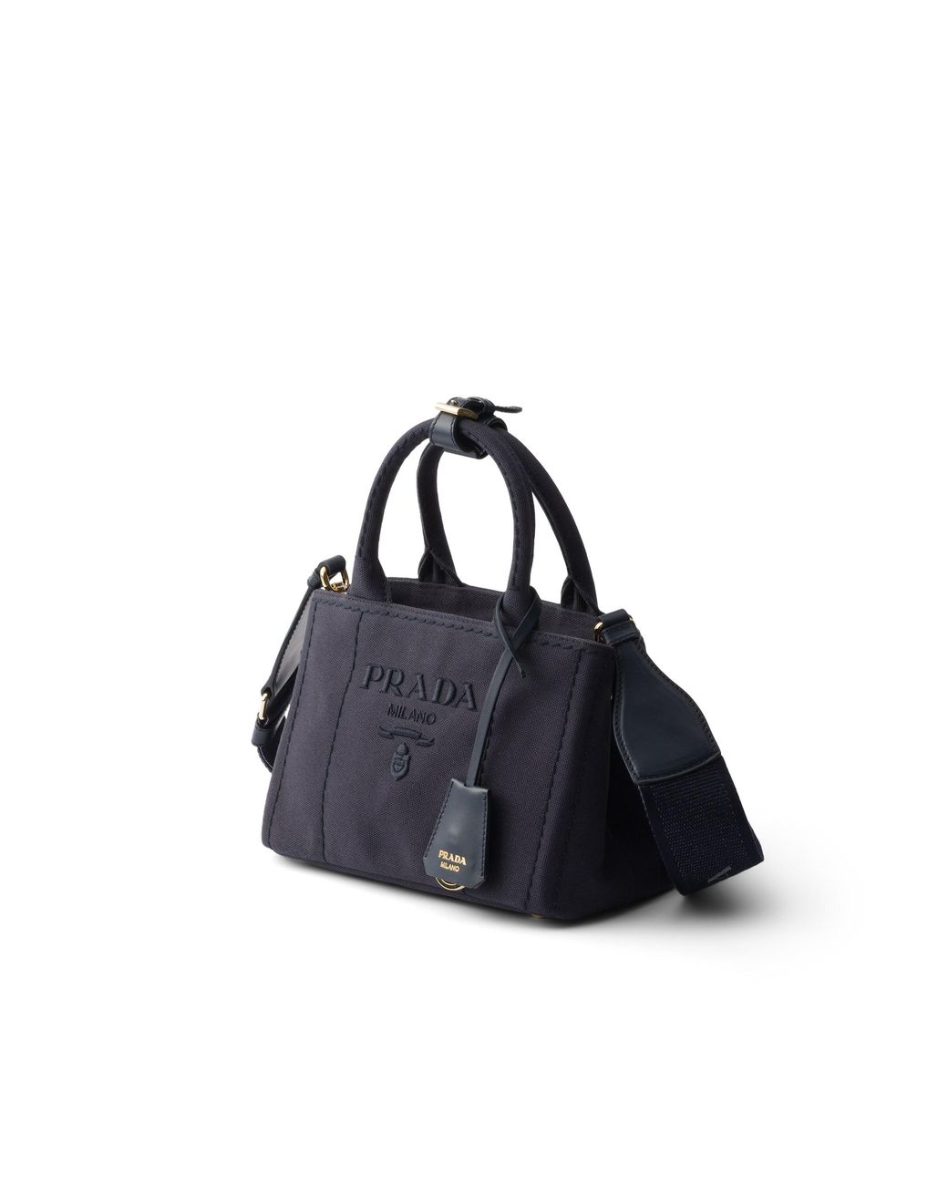 Borsa Jardinière Mini di Prada in Blue